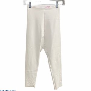 Commando White Faux Leather Capri Leggings